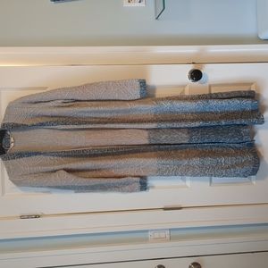 Long sweater cardigan